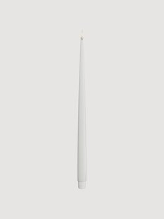 Handgemaakte LED steekkaarsen Real Flame, H 38 cm, 2 stuks