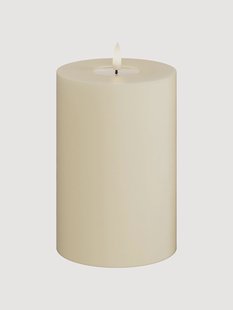 Handgemaakte LED kaars Real Flame, H 15 cm