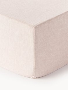 Boxspring hoeslaken Linna, linnen