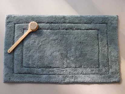 Yumeko Badmat deluxe sea green 60x100 100% biologisch katoen