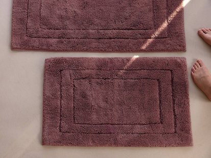 Yumeko Badmat deluxe blush rose 50x80 100% biologisch katoen