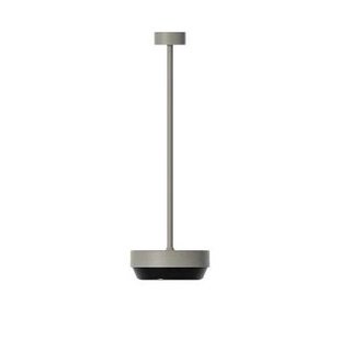 Blomus Turas Tafellamp LED Oplaadbaar Silk Grey