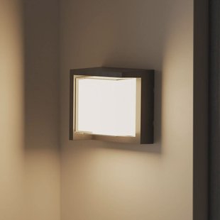 Forlight LED wandlamp Creu, lengte 17 cm, zwart