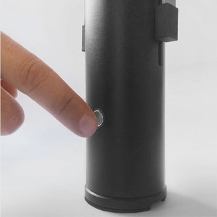 Linea Light LED tafellamp, zwart, aluminium, PMMA, CCT