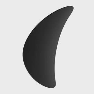 Linea Light Alba LED wandlamp, zwart, aluminium, IP20, 3.000 K