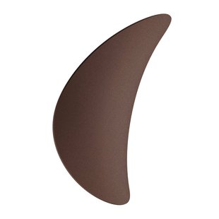 Linea Light LED buiten wandlamp Alba, donkerbruin, aluminium, IP65, 3.000 K