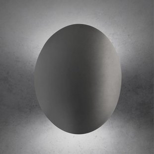 Linea Light LED buiten wandlamp Alba, grijs, aluminium, IP65, 3.000 K