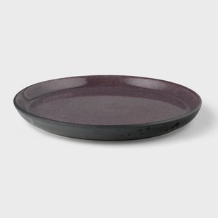 Bitz Bitz bord gastro Ø 21 cm Zwart-paars