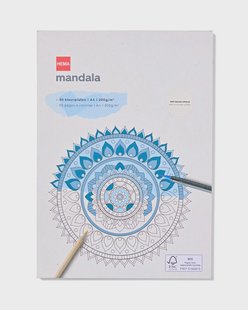 HEMA Kleurboek A4 mandala