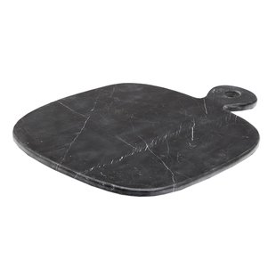Kave Home Odar Serveerschaal Zwart Marmer 49x40