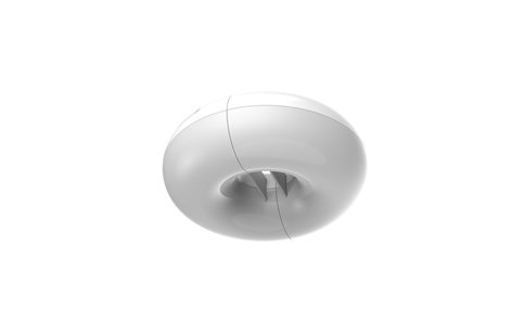 New Garden Lima - oplaadbare parasolverlichting met afstandsbediening - Ø 20 x 7,5 cm - 8,5W LED incl. - IP54 - wit