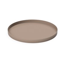 Cooee Design Cooee dienblad 30 cm. rond Taupe