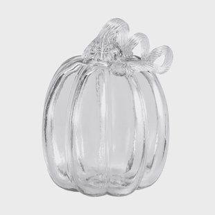 Cooee Design Pompoen decoratie 14 cm Clear