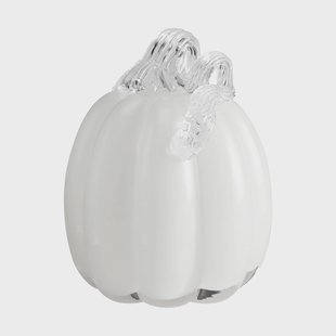 Cooee Design Pompoen decoratie 14 cm White