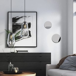 Nowodvorski Lighting LED-spiegel Ring L, Ø 39 cm, glas, warmwit