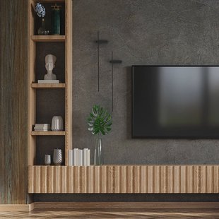 Nowodvorski Lighting LED wandlamp Motive L, 120 cm breed, zwart, metaal