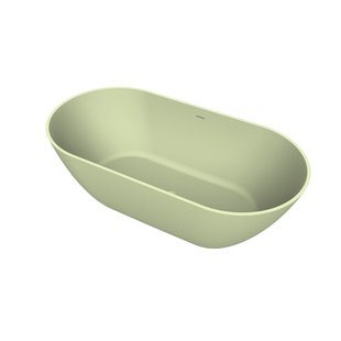 Vrijstaand Ligbad Arcqua Cusco 175x85x55 cm Mat Pastel Groen