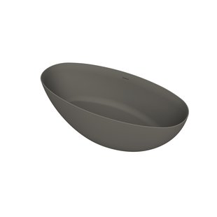 Vrijstaand Ligbad Arcqua Ica 170x80 Mat Quartz Grijs Vrijstaand Ligbad Arcqua Ica 170x80 Mat Quartz Grijs