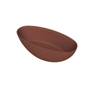 Vrijstaand Ligbad Arcqua Ica 170x80 Mat Terracotta Vrijstaand Ligbad Arcqua Ica 170x80 Mat Terracotta