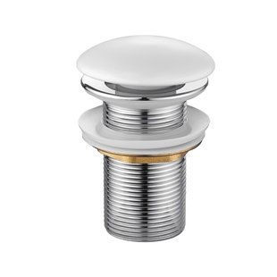 Afvoerplug Best Design Discover Keramisch 5/4 x 80 mm Mat Wit