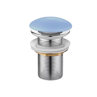 Afvoerplug Best Design Discover Keramisch 5/4 x 80 mm Mat Lichtblauw