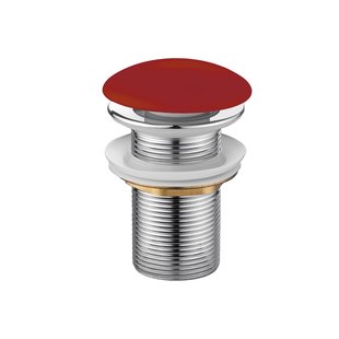 Afvoerplug Best Design Discover Keramisch 5/4 x 80 mm Mat Donkerrood