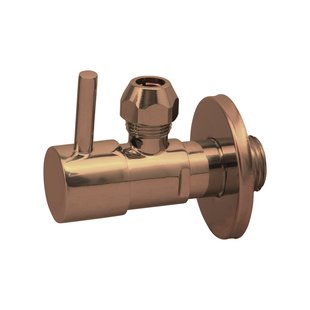 Hoekstopkraan Best Design Dijon-Solara 1/2x 3/8 10mm Knel Sunny Bronze