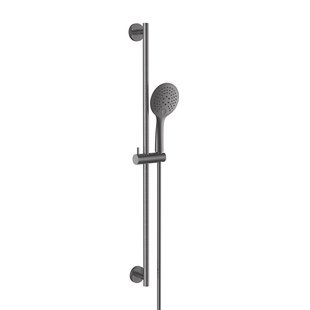 Glijstangset BWS Moran Met Handdouche 3 Standen 150 cm Gunmetal
