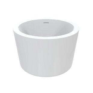 Vrijstaand Bad Best Design Zen Rond 104x67,5 cm Glans Wit