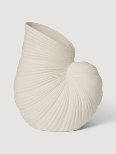 Vaas Shell in schelpenvorm, H 27 cm