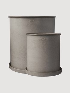 Grote outdoor plantenpotten Out, 2-delig