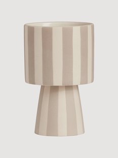 Handgemaakte plantenpot Toppu, H 15 cm