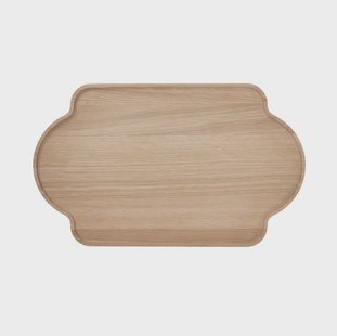 Broste Copenhagen Edgar dienblad L 23x39 cm Natural
