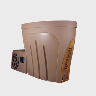 Passion Ice Baths | Ice Bath Revive Pro-Sand Stone-Corten Steel Passion Ice Baths | Ice Bath Revive Pro-Sand Stone-Corten Steel