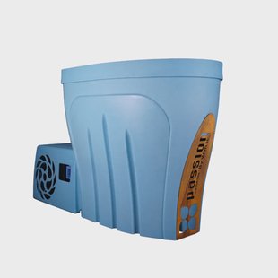 Passion Ice Baths | Ice Bath Revive Pro-Ice Blue-Corten Steel
