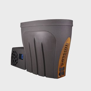 Passion Ice Baths | Ice Bath Revive Pro-Granite Grey-Corten Steel