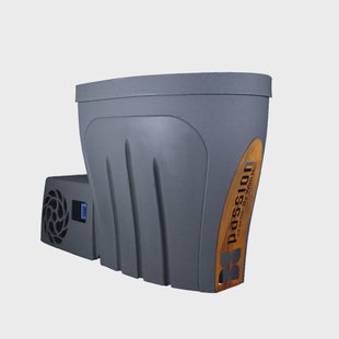 Passion Ice Baths | Ice Bath Revive Pro-Earth Grey-Corten Steel