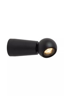 Lucide Akra - buiten wandverlichting - 5,5 x 6,5 x 10 cm -  8W LED incl. - IP54 - zwart