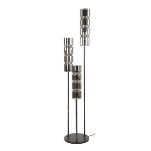 Vico Cylinder Glass - hanglamp - 105 x 12 x 150 cm - zwart