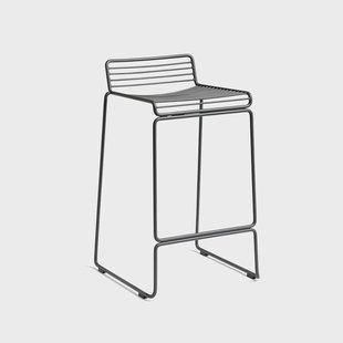 HAY Hee barkruk 65 cm Asphalt grey