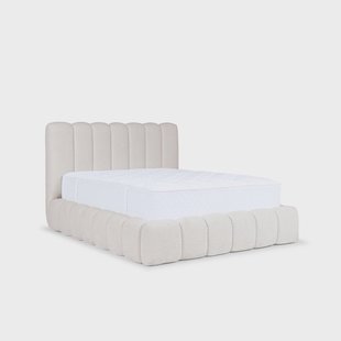 Bedframe Cisco bouclé met opbergruimte 160 x 200 cm | NADUVI Collection