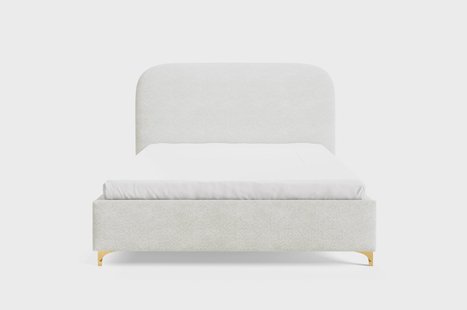 Bedframe Lisar bouclé met opbergruimte 160 x 200 cm | NADUVI Collection