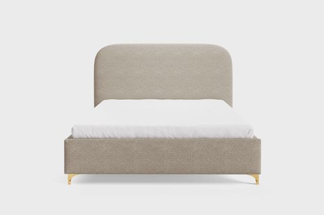 Bedframe Lisar bouclé met opbergruimte 200 x 200 cm | NADUVI Collection