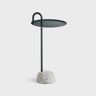 HAY Bowler bijzettafel Fir green-granite