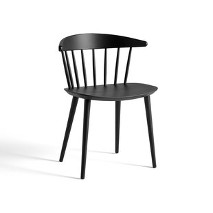 HAY J104 stoel Black lacquered beech