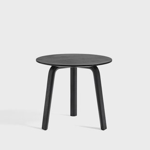 HAY Bella salontafel Black oak, Ø45x39 cm