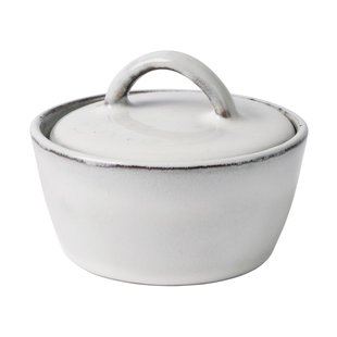 Broste Copenhagen Nordic Sand schaal met deksel Ø8 cm