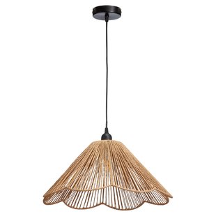 Lampenkap Retro Bruin&oslash; 25 cm