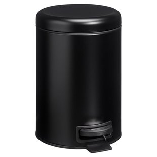 Pedaalemmer Rechthoek 30 Liter Zwart