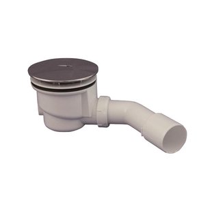 Doucheplug 90 hoog model H=80 mm + bocht